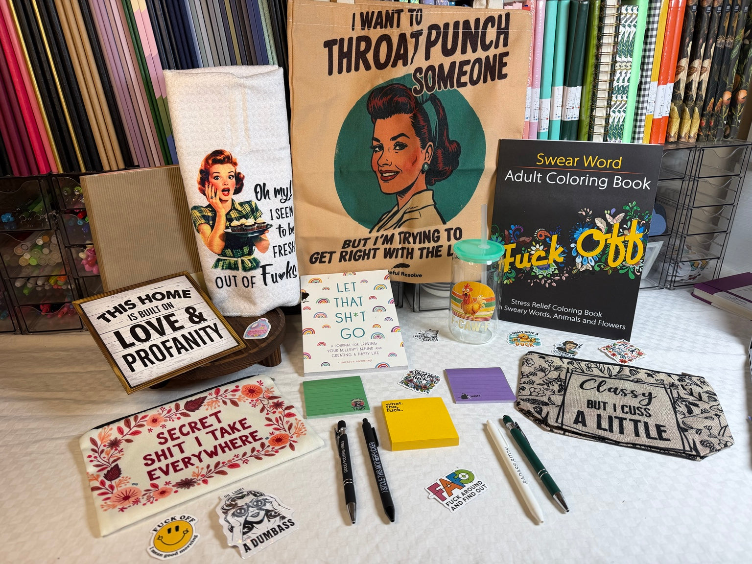 Limited Quantities-The Profanity Therapy Bundle-20 piece Limited Edition Gift Set