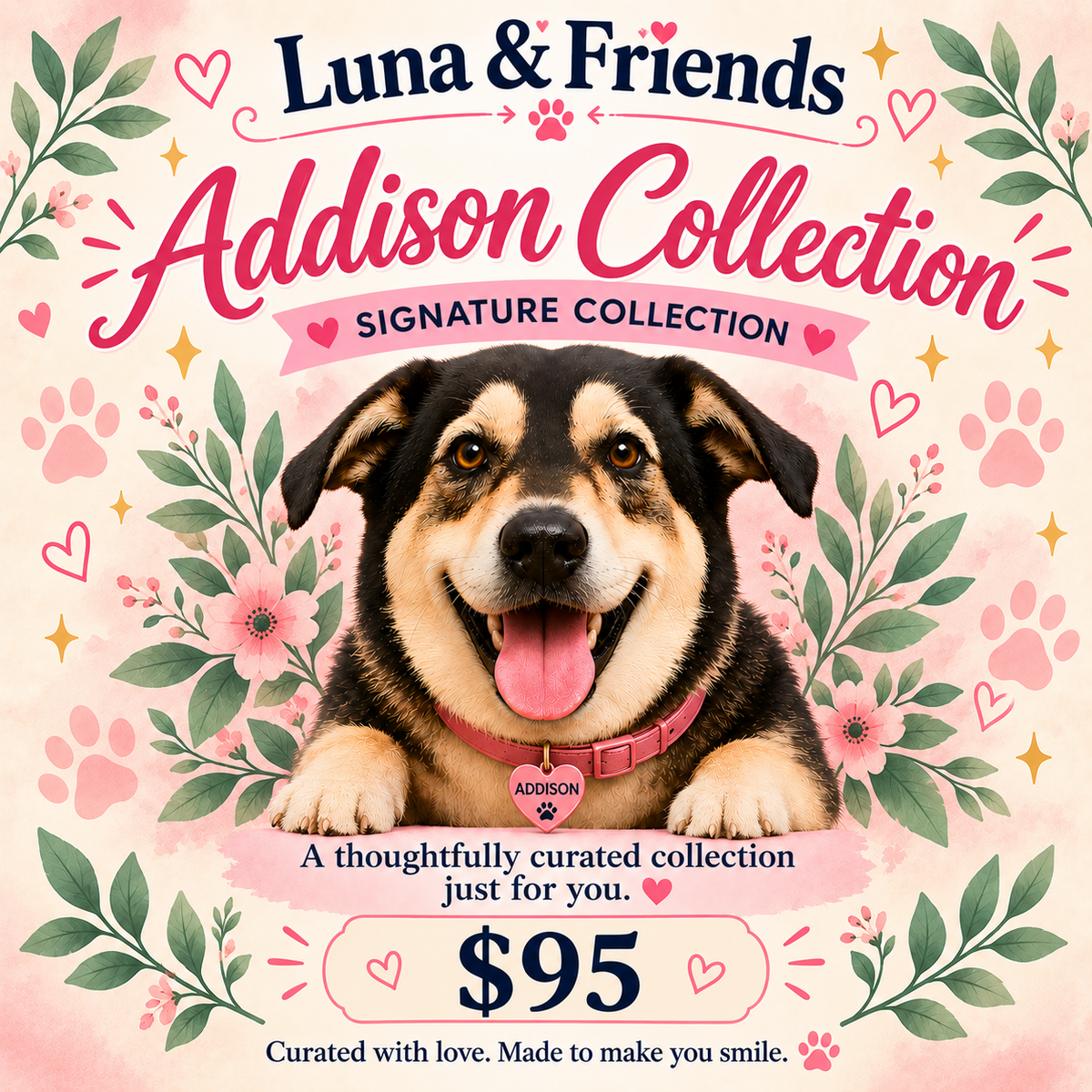 Addison Reserved Collection | Hand-Curated Stationery & Gift Bundle | Dog or Cat Theme
