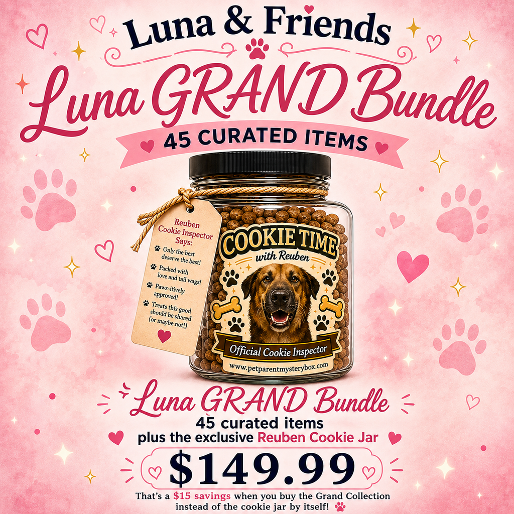 The Luna Luxe Bundle – 45 Item Curated Collection + Reuben Cookie Jar!