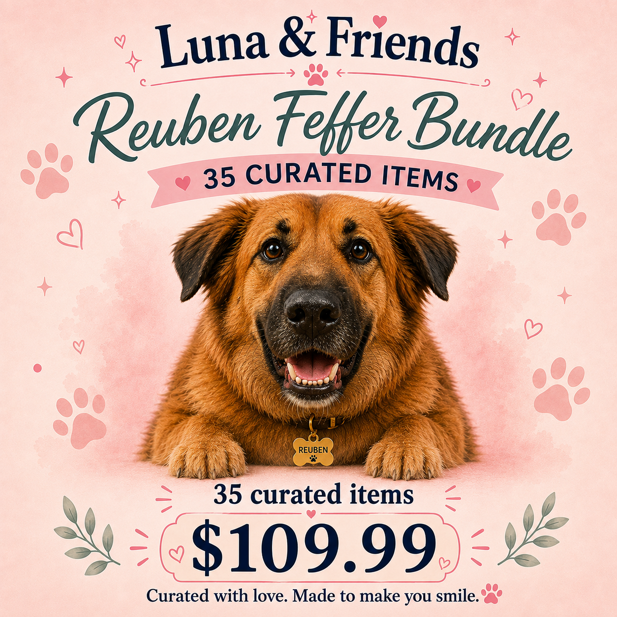 Reuben Feffer Bundle – 35 Item Curated Collection Inspired by Rescue Love