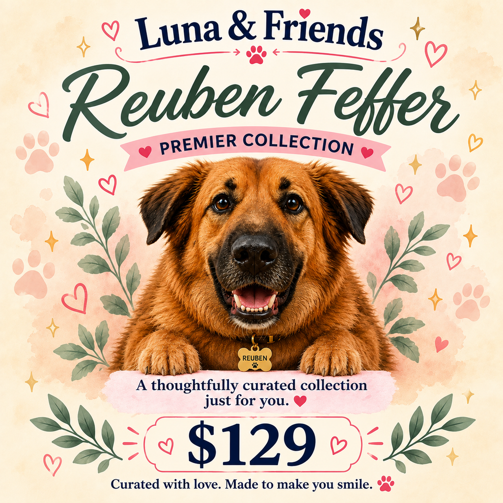Reuben Feffer Premier Collection | Hand-Curated Stationery & Gift Bundle | Dog or Cat Theme