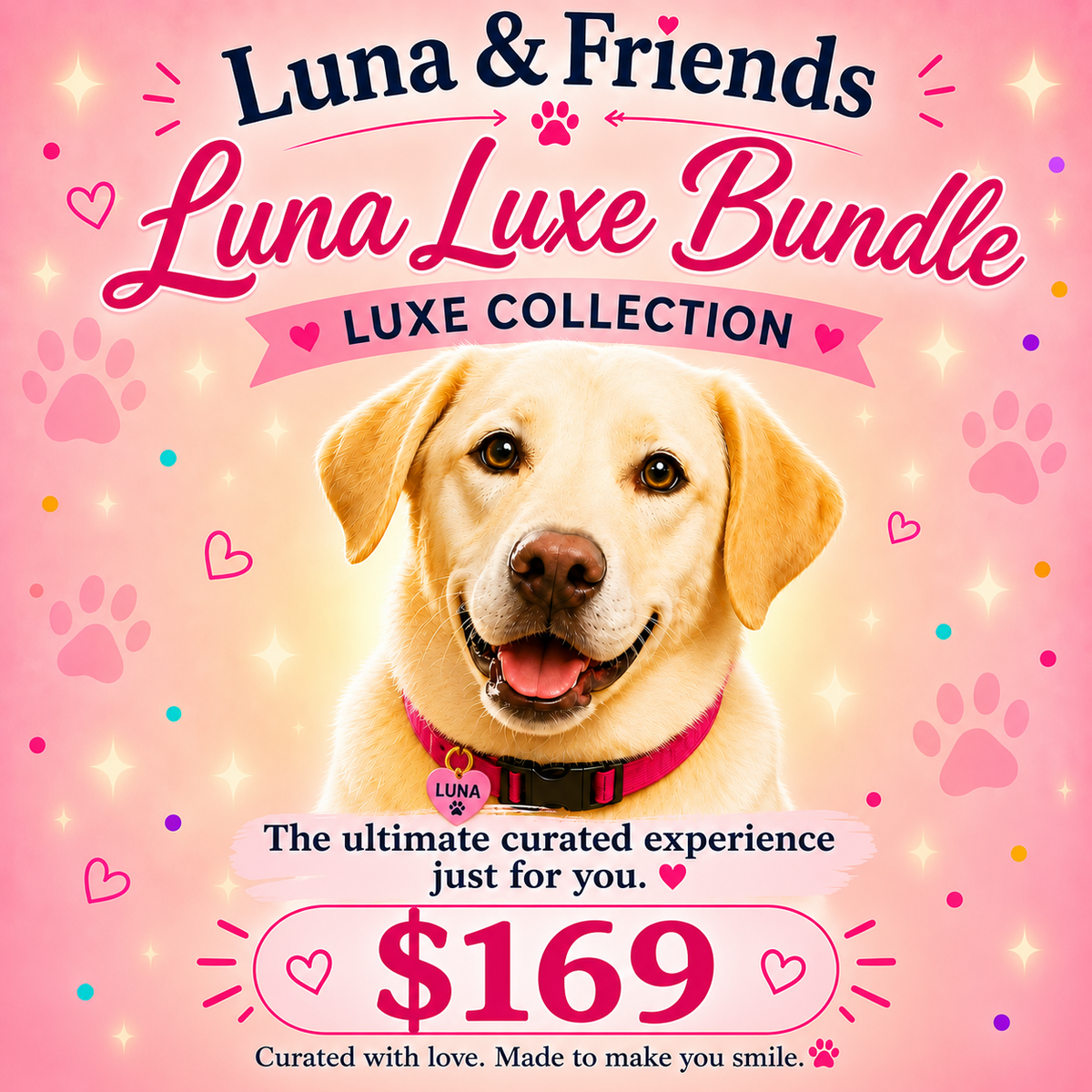 Luna Luxe Collection | Hand-Curated Dog or Cat Stationery & Gift Bundle